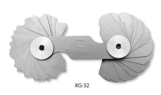 Bộ dưỡng đo bán kính Niigata Seiki RG-34