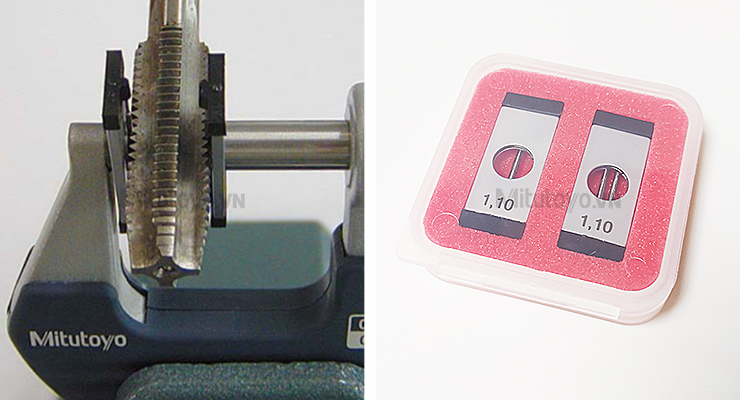 Dụng cụ 3 dây đo ren Mitutoyo series 313/952