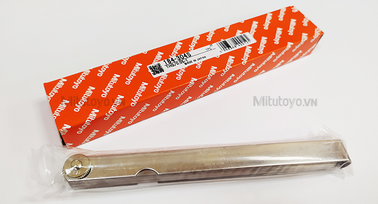 Dưỡng đo độ dày khe hở Mitutoyo 184-304S