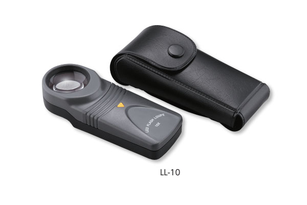 Kính lúp 10X bỏ túi có đèn Niigata Seiki, LL-10