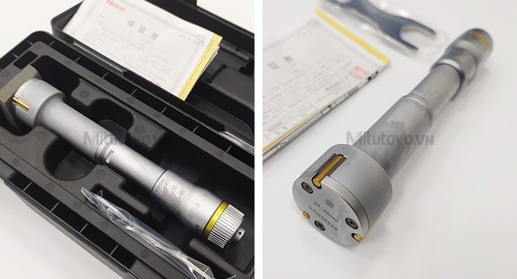 Panme đo lỗ 3 chấu cơ khí Mitutoyo 368-168