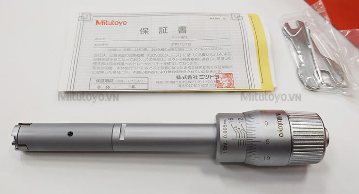 Panme đo lỗ 3 chấu cơ khí Mitutoyo 368-764 (12-16mm)