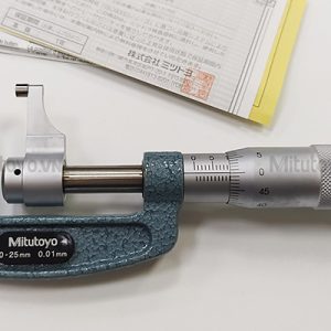 Panme đo ngoài cơ khí mỏ cặp Mitutoyo 143-101 (0-25mm)