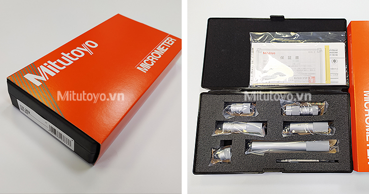 Panme đo trong Mitutoyo 137-202 nối dài (50-300m)