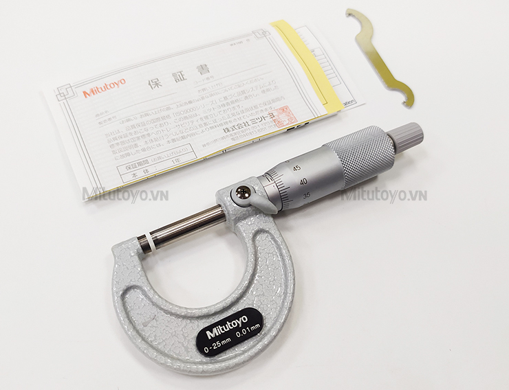 Panme đo ngoài Mitutoyo 103-137 (0-25mm)