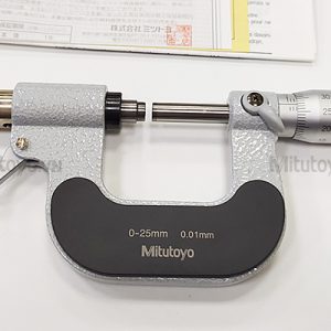 Panme gắn đồng hồ so Mitutoyo 107-201 (0-25mm)