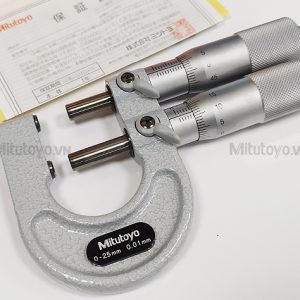 Panme cơ khí hai trục Mitutoyo 113-102 (0-25mm)