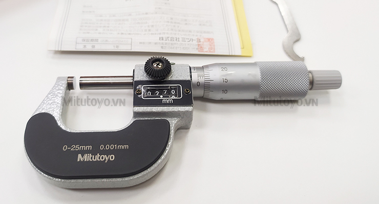 Panme đo ngoài cơ khí Mitutoyo 193-111