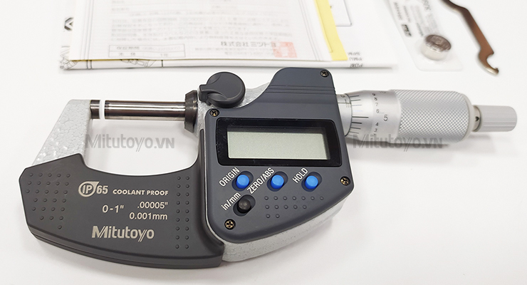 Panme điện tử đo ngoài Mitutoyo 293-340-30 (0-25mm)