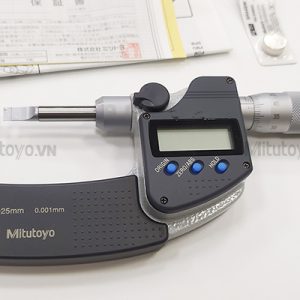 Panme điện tử Mitutoyo 422-260-30 đầu đo dẹt (0-25mm)