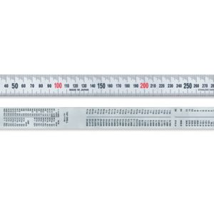 Thước lá dài 600mm bề mặt phủ Satin Niigata Seiki SV-600KD