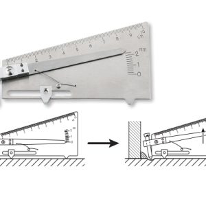 Thước đo độ sâu rãnh hàn 0-2mm niigataseiki, WGU-2S
