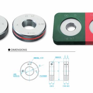 Vòng chuẩn niigataseiki đường kính 10mm Go-Nogo kiểu H7, LR10-H7